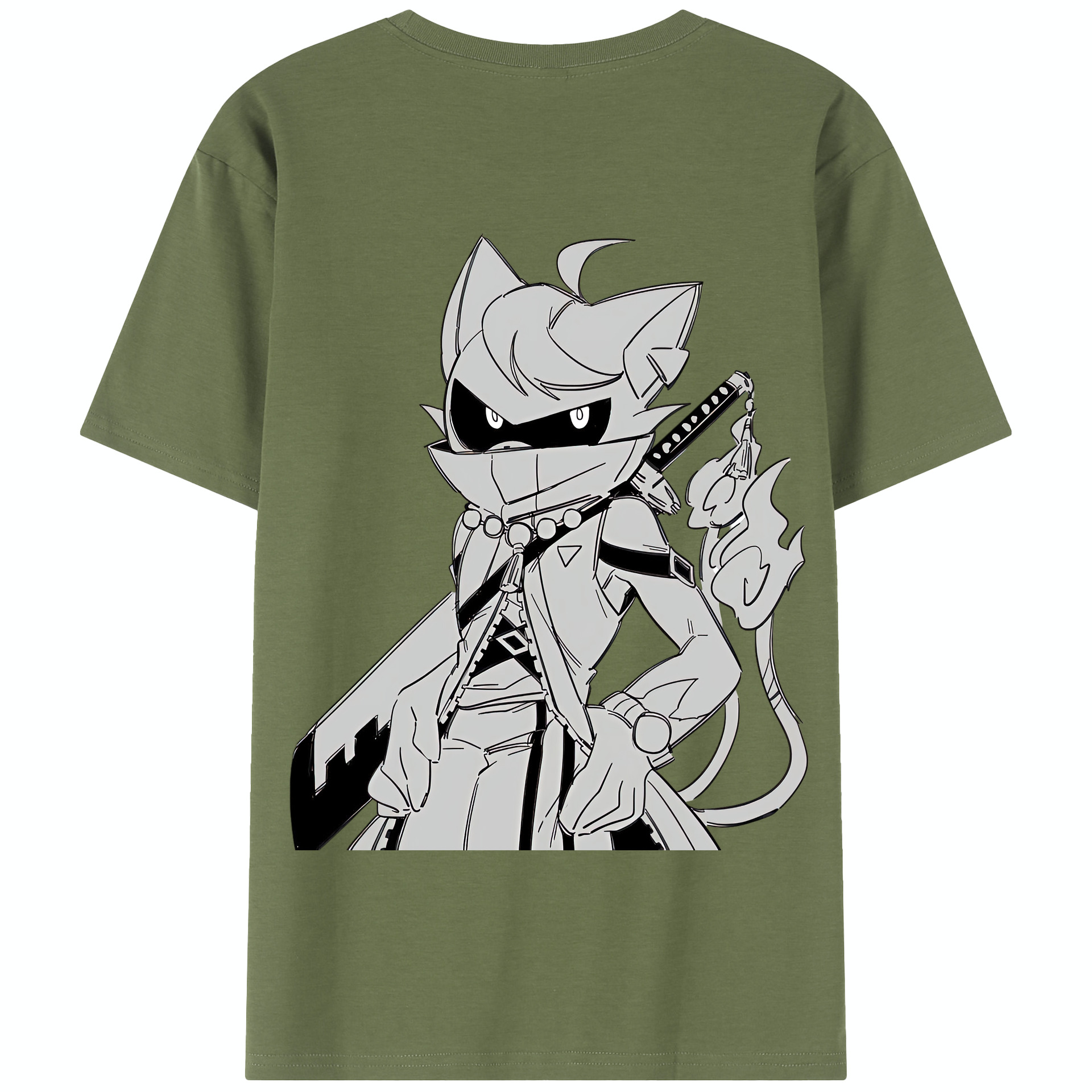 （画像用） 妖怪ウォッチ Yo-kai Watch 綿100％半袖Tシャツ（背面プリント）